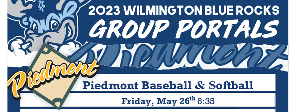 Click Above for Piedmont Group Ticket Info for Blue Rocks!